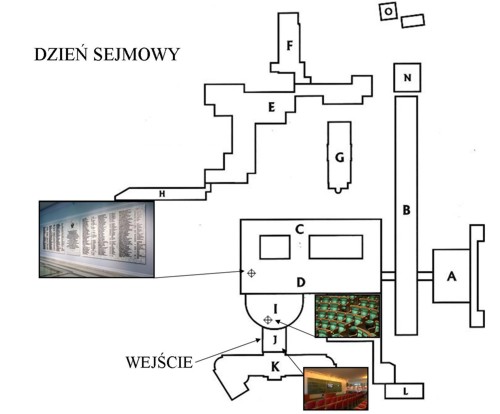 Plan zwiedzania (z posiedzeniem)